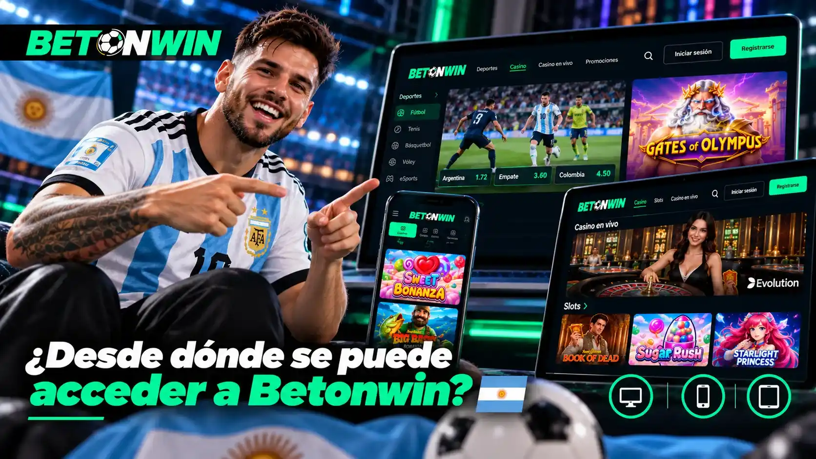 Desde dónde se puede acceder a Betonwin